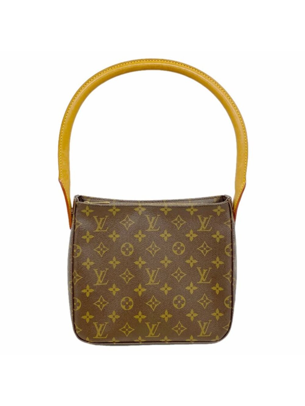 Louis Vuitton Shoulder Bag Monogram Looping MM Brown